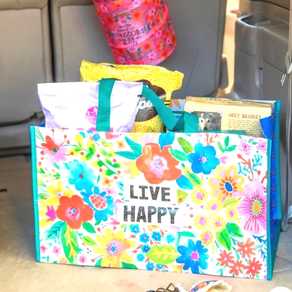 🇺🇲NATURAL LIFE "Live Happy" Tote - Picture 2 of 3